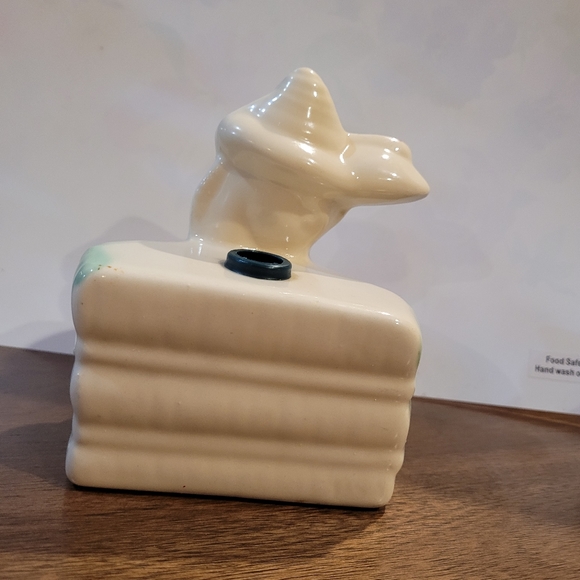 Vintage 1950's. Nursery Decor Bud Vase donkey figurine. - Picture 5 of 13